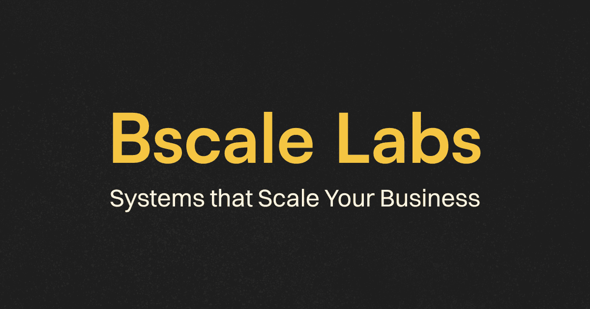 Bscale Labs